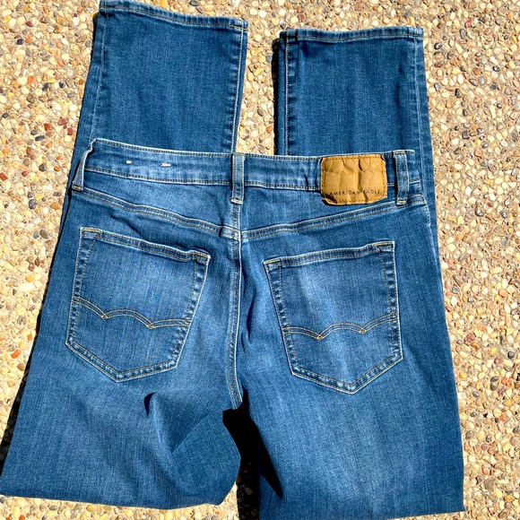 American Eagle, Blue, Jeans, Flex, Original Straight, Size 30 x 32 - Picture 2 of 5
